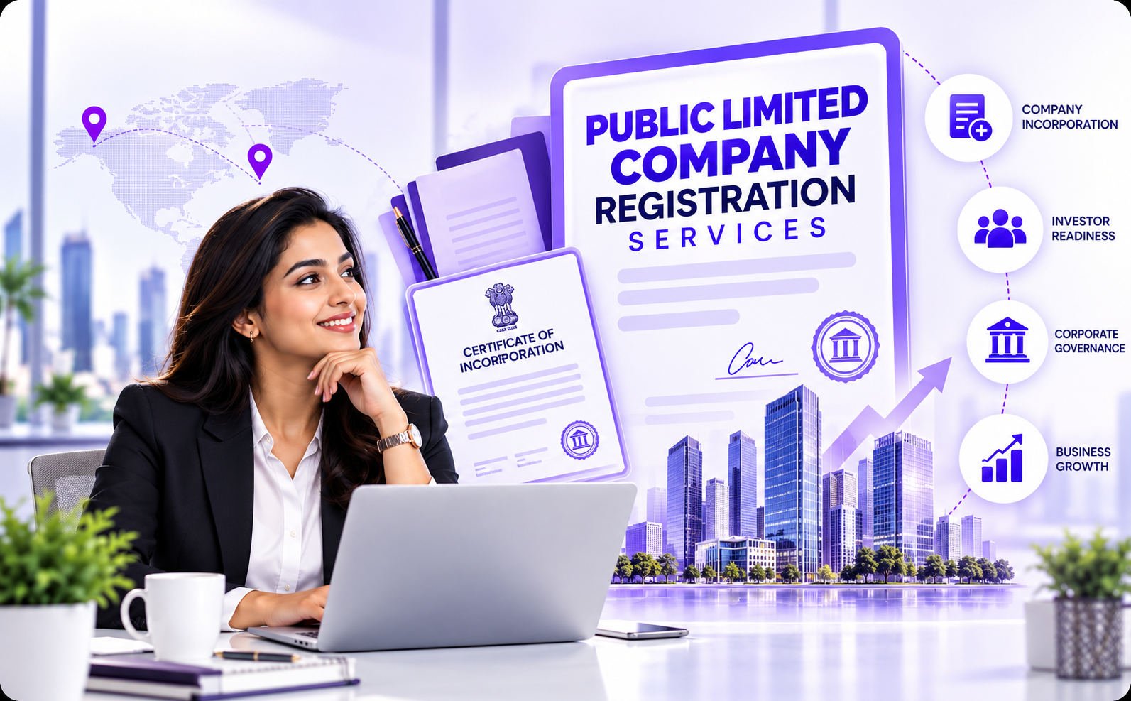 Public limited company registration services